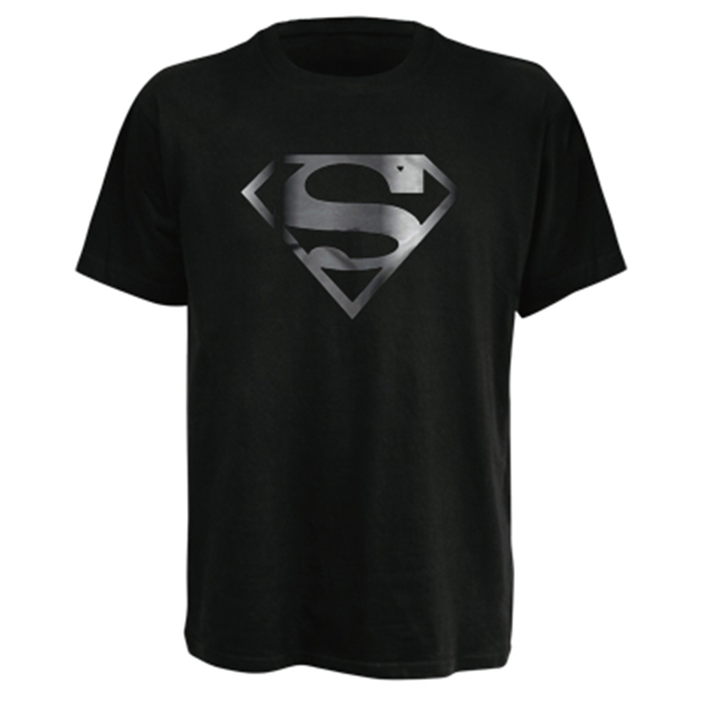 Superman Silver Foil Logo