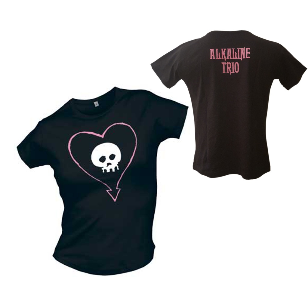 Alkaline Trio Heart Skull