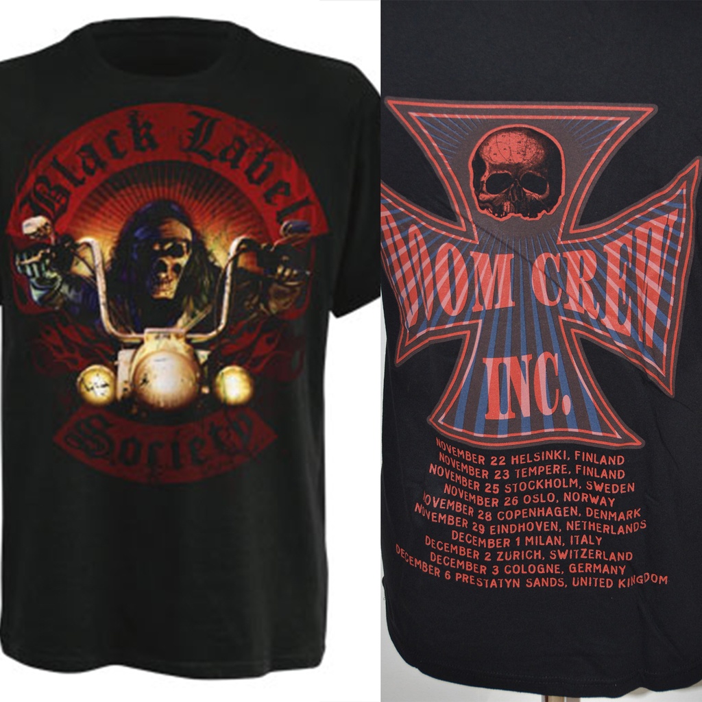Black Label Society Skull Biker