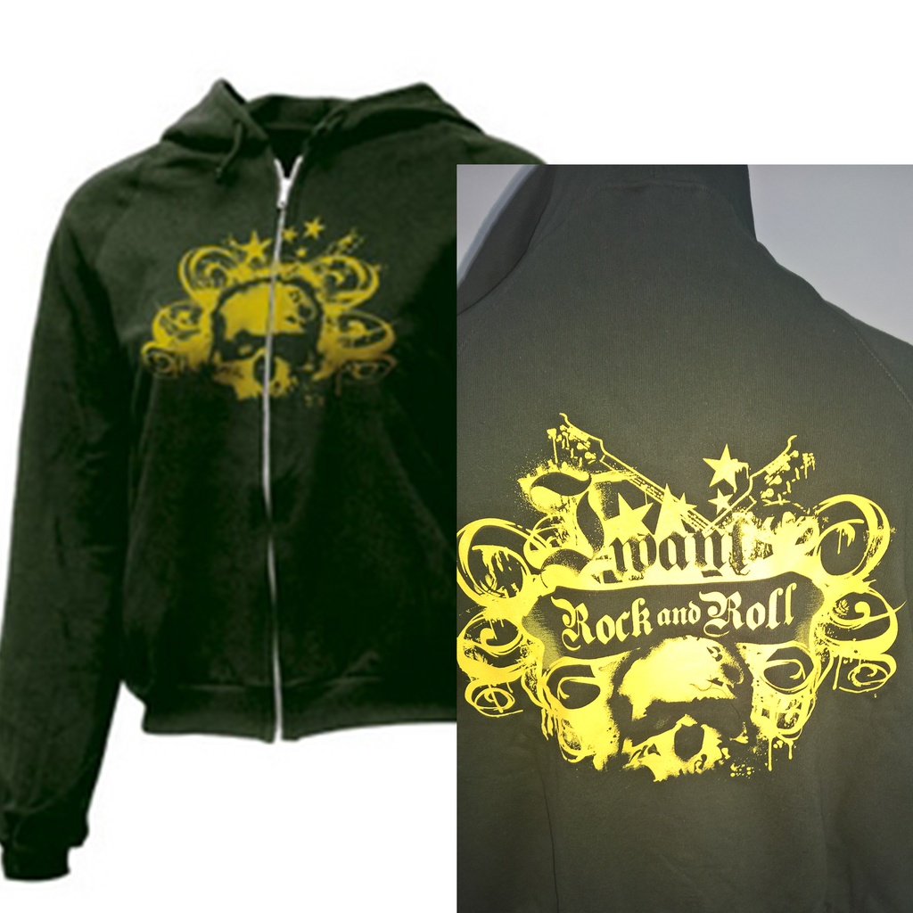 Rock ‘n‘ Roll Skull Print