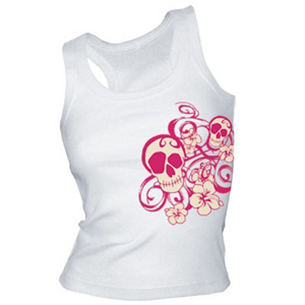 Skulls & Flowers Print