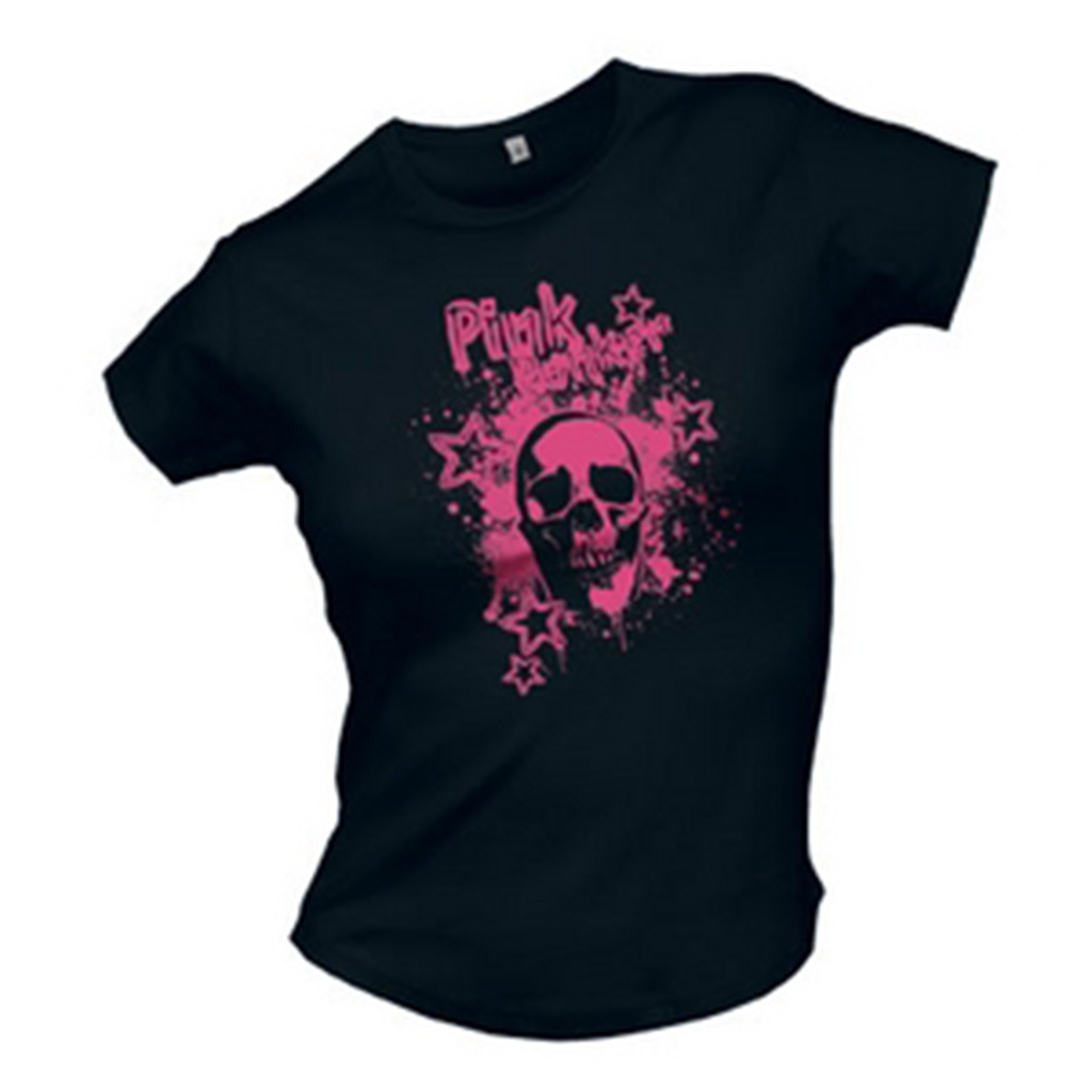 Pink Punker Skull
